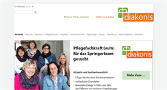 Desktop Screenshot of diakonis.de